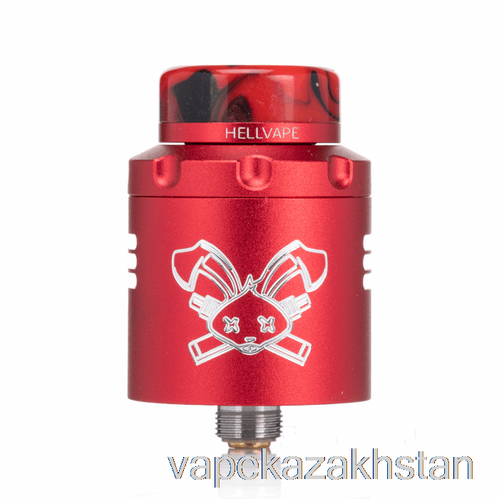 Vape Smoke Hellvape DEAD RABBIT V3 24mm RDA Red